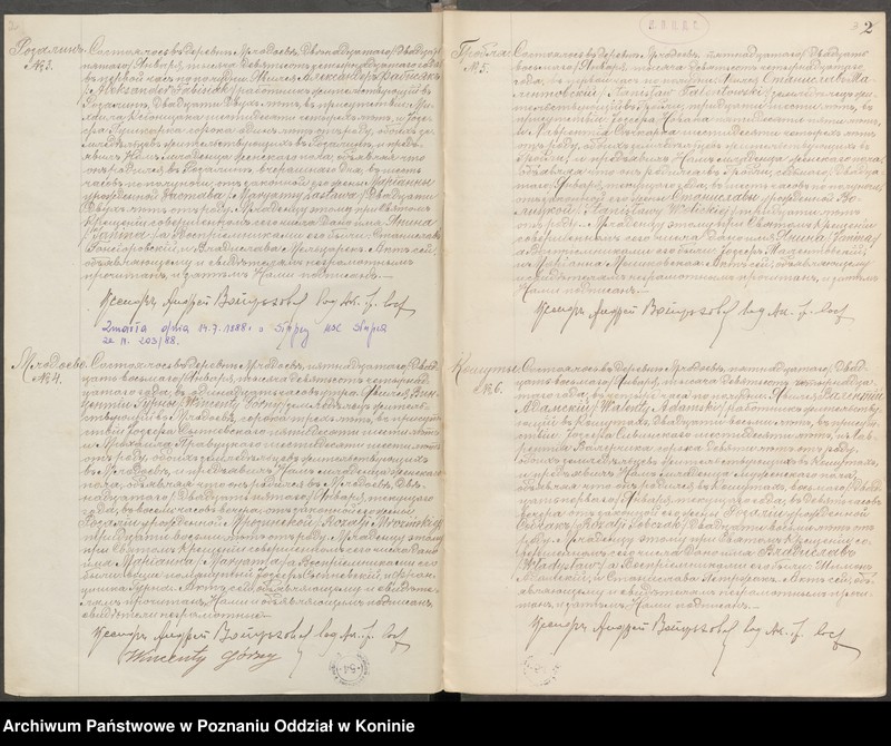 Obraz 4 z jednostki "Księga akt urodzenia, małżeństwa, zgonu [...] [za] 1914 rok"