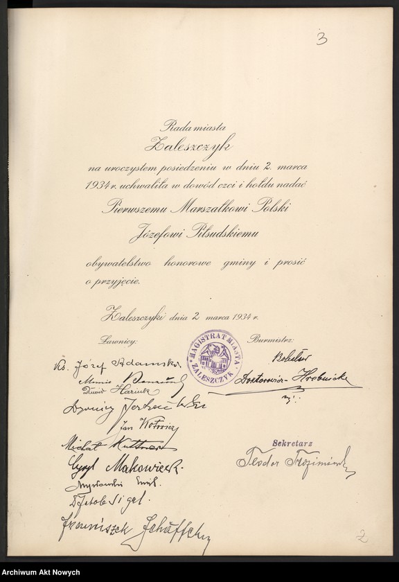 image.from.unit.number "Powiat Zaleszczyki. Album z fotografiami miasta, okolic i ludność."