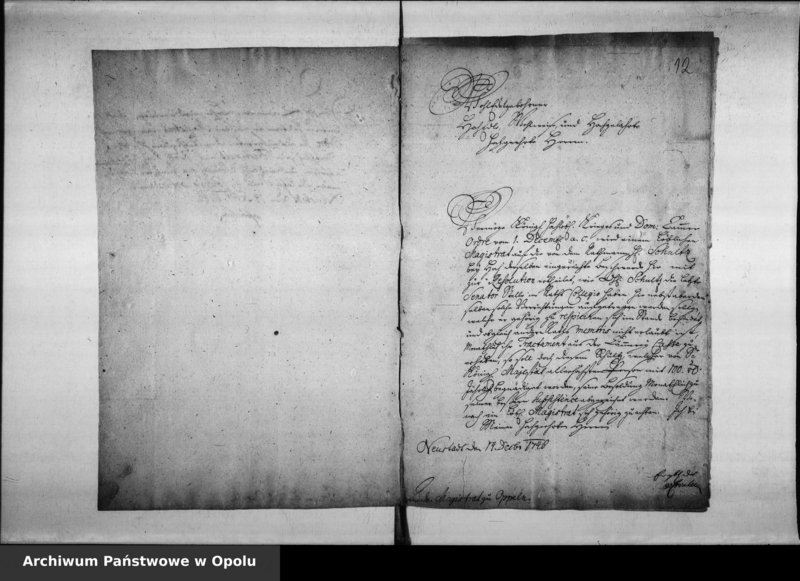 Obraz 15 z jednostki "Acta des Magistrats zu Oppeln betreffend die Anstellungen der Rathhauslichen Officianten, deren Gehalt, geleisteten Caution der Cassen Officianten und resspective deren Wiederversetzung oder Ableben Vol. I"