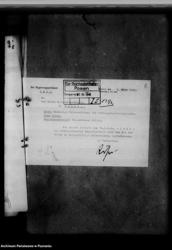 Obraz 12 z jednostki "Zuweisung von Beamten und deren Besoldung"