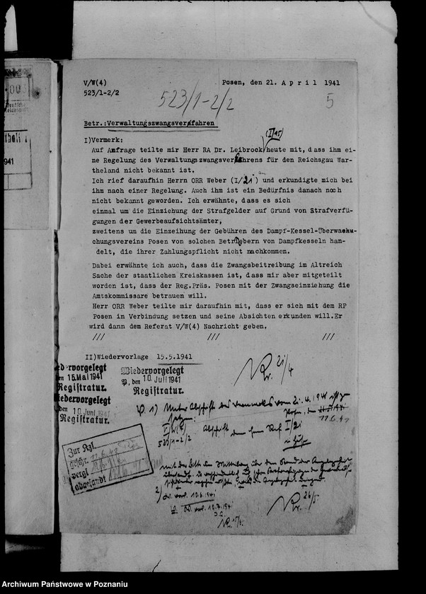 Obraz 9 z jednostki "Gewerbeaufsicht"