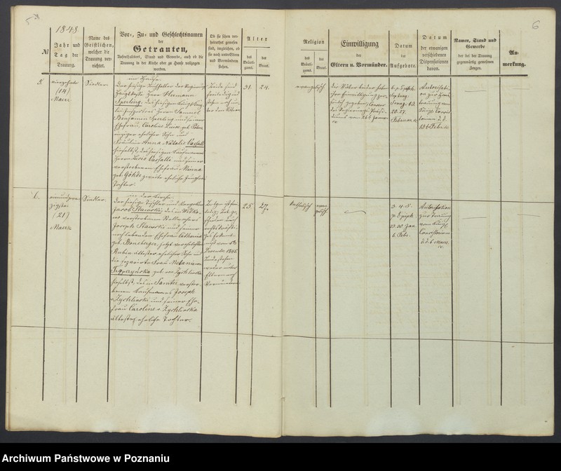 Obraz 6 z jednostki "Duplikat des Trauregisters"