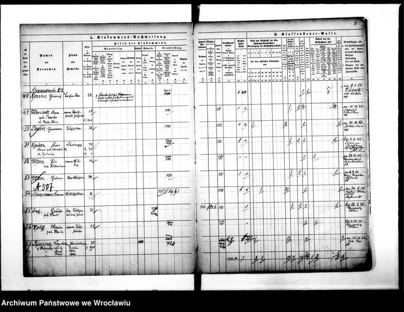 image.from.unit.number "Klassensteuerolle nebst Einkommens Nachweisung"