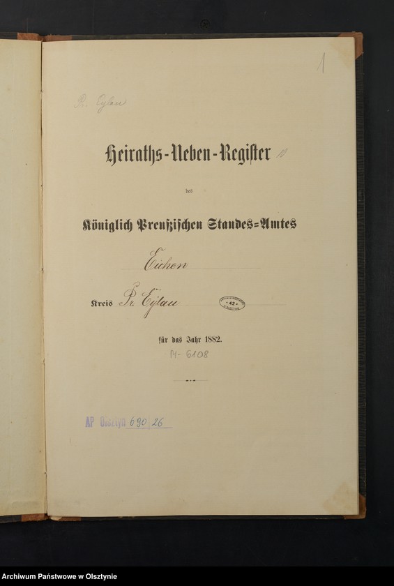 image.from.unit.number "Heiraths-Neben-Register Nr 1 - 14"