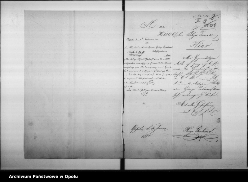 Obraz 16 z jednostki "Acta des Magistrats zu Oppeln betreffend die Schankwirtschaft im Kutschbach