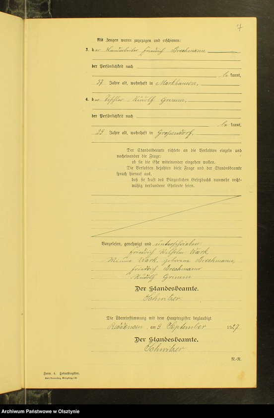 image.from.unit.number "Heiraths-Neben-Register Nr 1 - 8 [ Księga małżeństw - wtóropis ]"