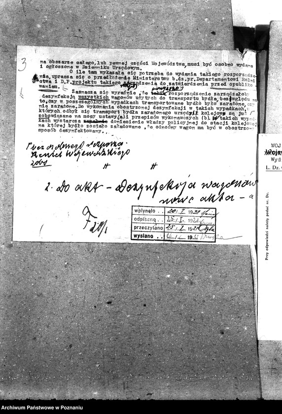 Obraz 7 z jednostki "Dezynfekcja wagonów"