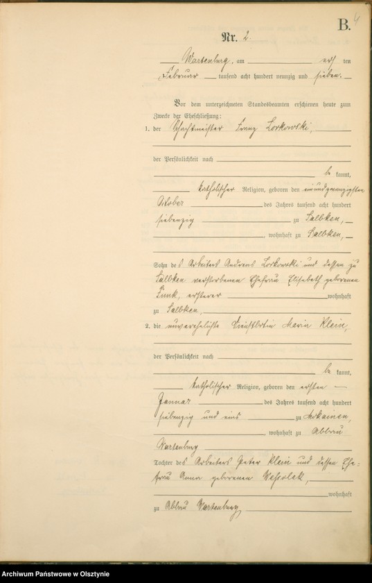 image.from.unit.number "Heiraths-Haupt-Register Nr 1 - 38"