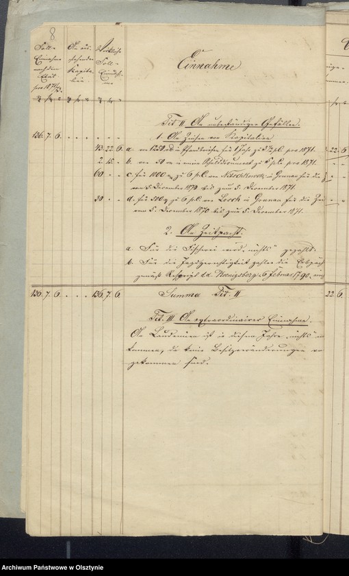 image.from.unit.number "Jahres Rechnung der Hospital - Casse zu Bosemb"