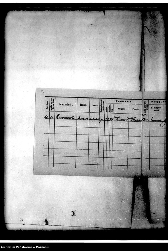 Obraz 12 z jednostki "Majątek Zakrzew powiatu jarocińskiego odprawy z art.. 44 ustawy o wykonaniu reformy rolnej"