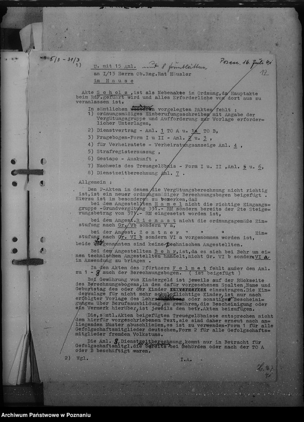 Obraz 17 z jednostki "Besoldungssachen. Ostfreibeitrag."