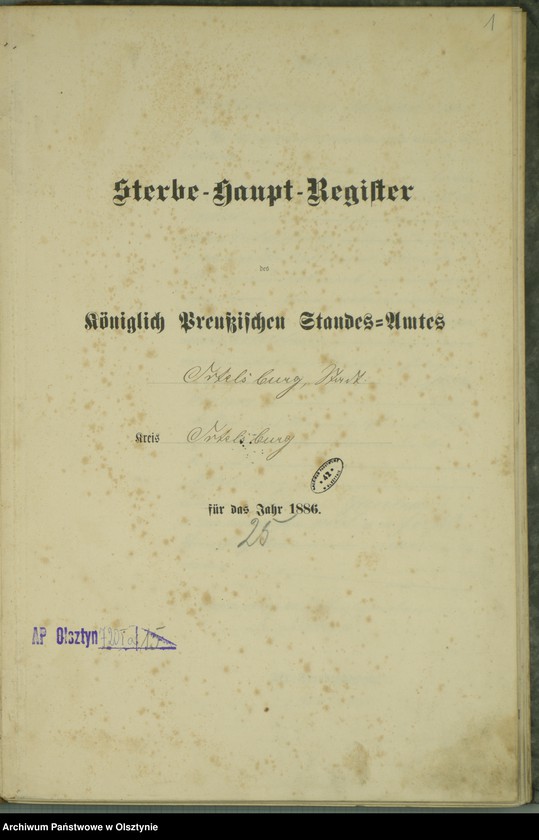 image.from.unit.number "Sterbe-Haupt-Register Nr 1 - 74"