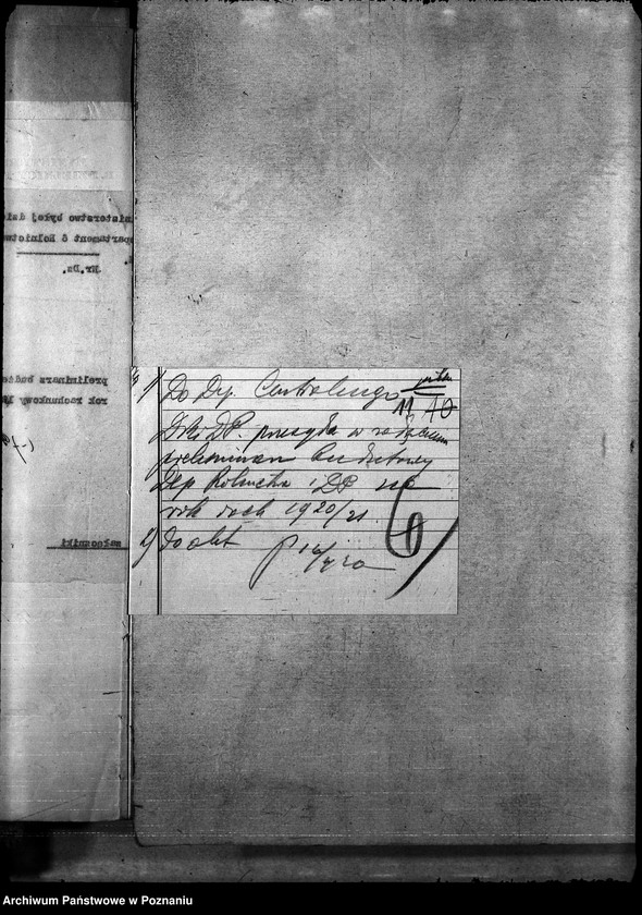 Obraz 15 z jednostki "Budżet - korespondencje"