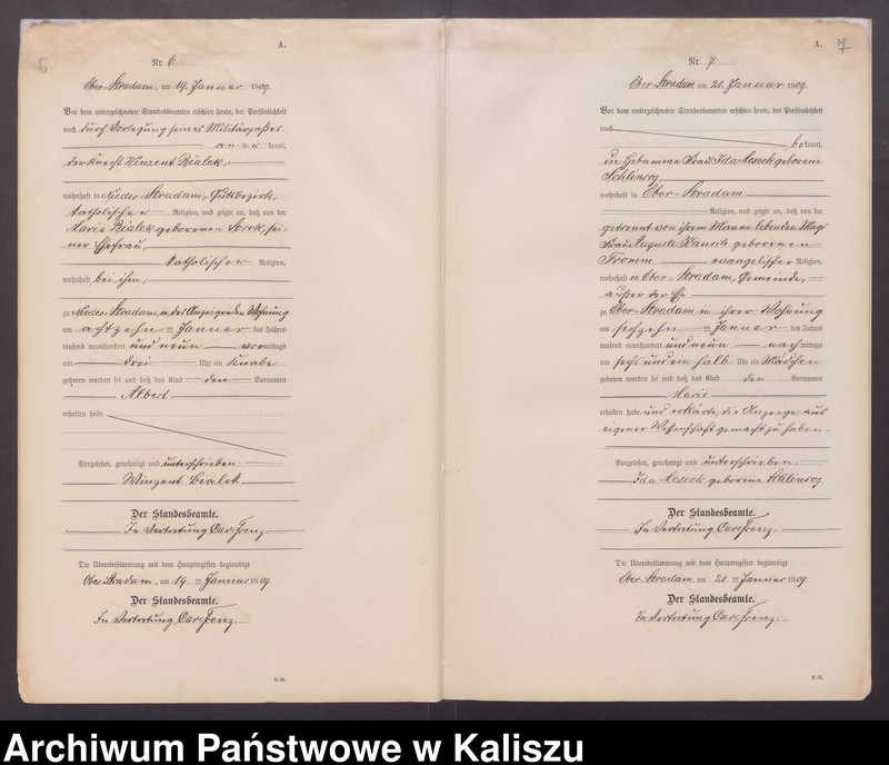 Obraz 7 z jednostki "[Księga urodzeń]"