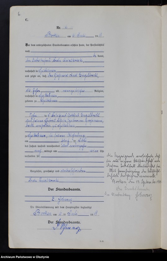 image.from.unit.number "Sterbe-Neben-Register Nr 1 - 16 [ Księga zgonów - wtóropis ]"