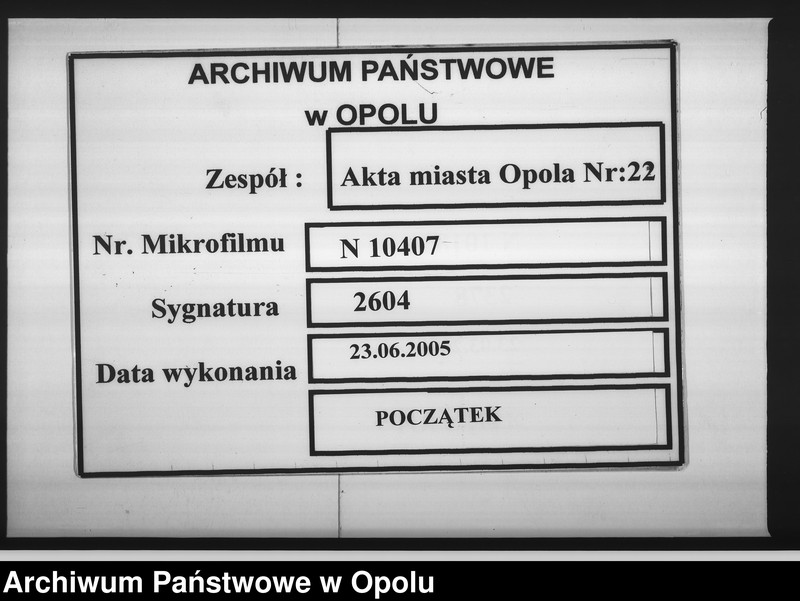 Obraz 1 z jednostki "[Wypisy z ksiąg metrykalnych parafii opolskiej, artykuły prasowe i materiały rękopismienne dotyczące historii Opola, cechów opolskich, polskiej wojny sukcesyjnej z lat 1733-1738]"