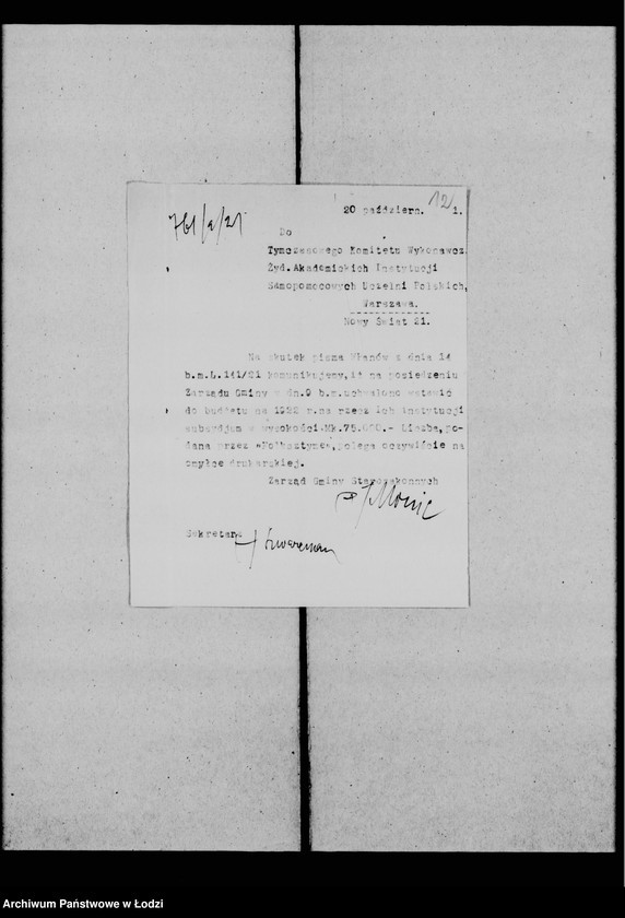 Obraz 14 z jednostki "Instytucje subsydiowane przez Gminę"