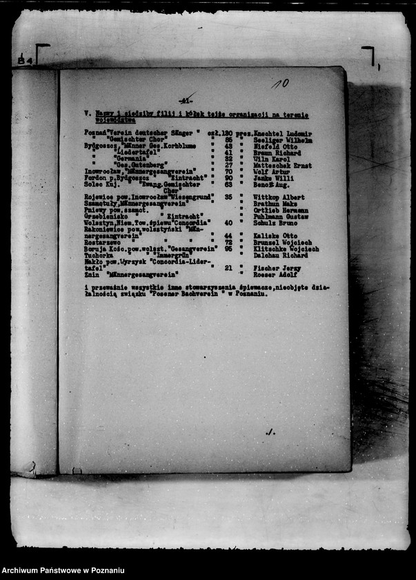 Obraz 14 z jednostki "Wykaz niemieckich organizacji politycznych i społecznych wraz z krótką charakterystyką ich działalności"