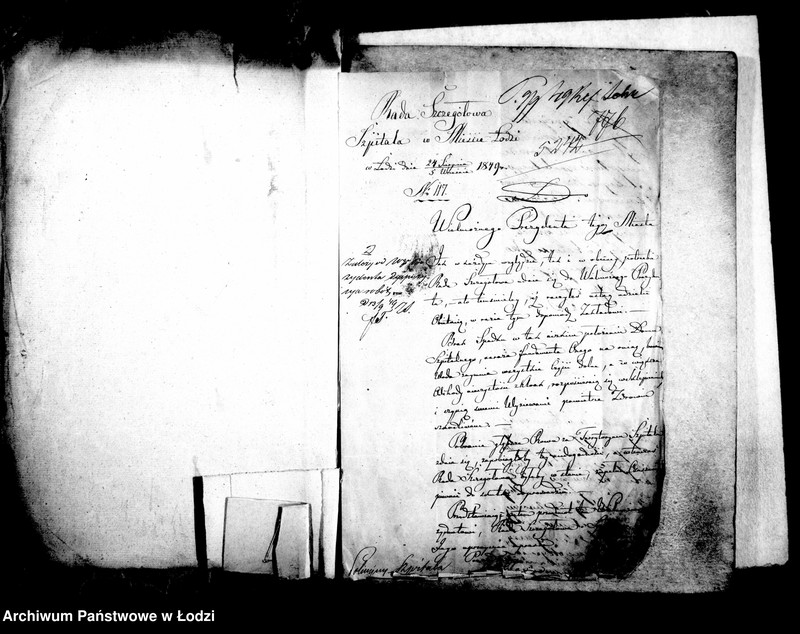 Obraz 6 z jednostki "Akta tyczące się szpitala"