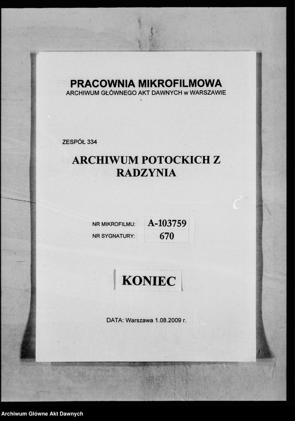 image.from.unit.number "Wykaz sum nabytych od różnych osób oraz procesem ewinkowanych przez chorążego halickiego, Jerzego Modzelewskiego... spisany w Smotryczu. 1791.XII.09 Smotrycz"