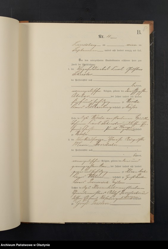 image.from.unit.number "Heiraths-Neben-Register Nr 1 - 15"