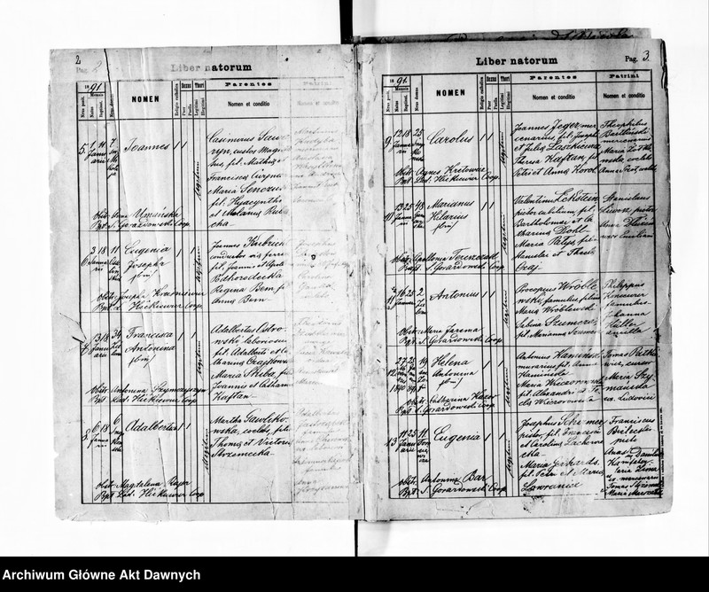 image.from.unit.number "Parafia: Lwów, parafia św. Mikołaja. Dekanat: Lwów. Księga metrykalna urodzeń, ślubów i zgonów dla całej parafii."