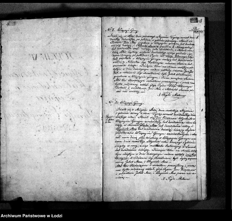 Obraz z jednostki "Akta urodzeń, małżeństw i zgonów"