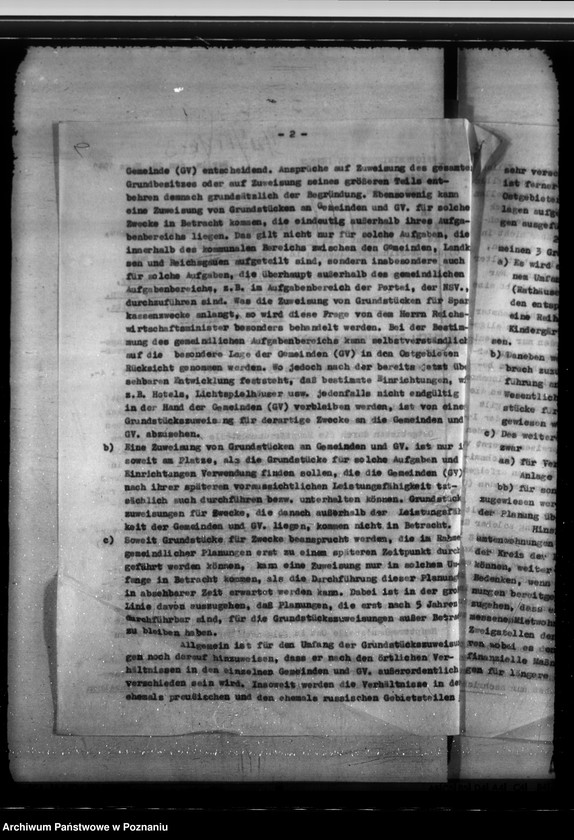 Obraz 6 z jednostki "Zuweisung der beschlagnahmten Grundstücke an diwe Gemeinden. Lehrlingsheim in der Ostgebieten"