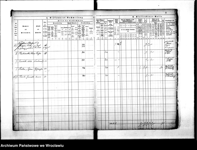 image.from.unit.number "Klassensteuerolle nebst Einkommens Nachweisung"