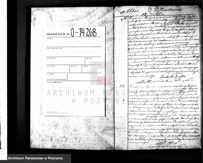 image.from.unit.number "Księga duplikat - urodzeń, małżeństw, zejścia"