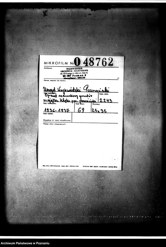 image.from.unit.number "Operat szacunkowy gruntów majątku Klęka powiat jarociński"