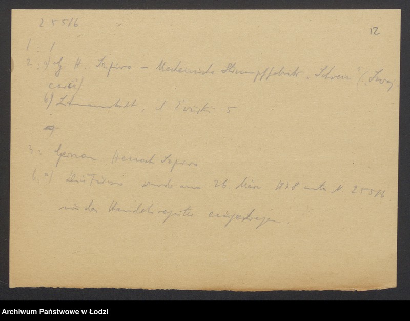 Obraz 14 z jednostki "Gerszon Henoch Szpiro- Mechaniczna Fabryka Pończoch Szwajcaria"