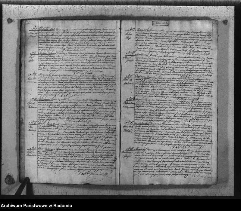 image.from.unit.number "[Duplikat akt urodzonych, zaślubionych i zmarłych parafii rzym.-kat. Głowaczów]"