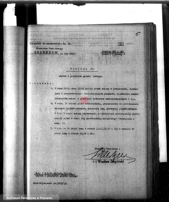 image.from.unit.number "Sprawozdanie z działalności organów ochrony lasów za rok 1934"