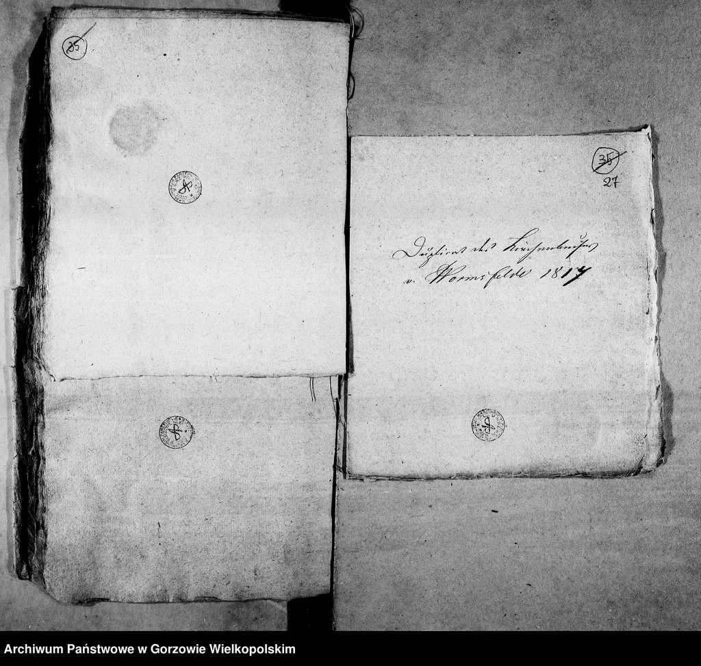 image.from.unit.number "Duplikate der Kirchenbücher von der Parochie Stolzenberg: Stolzenberg (Röżanki), Wormsfelde (Wojcieszyce)"