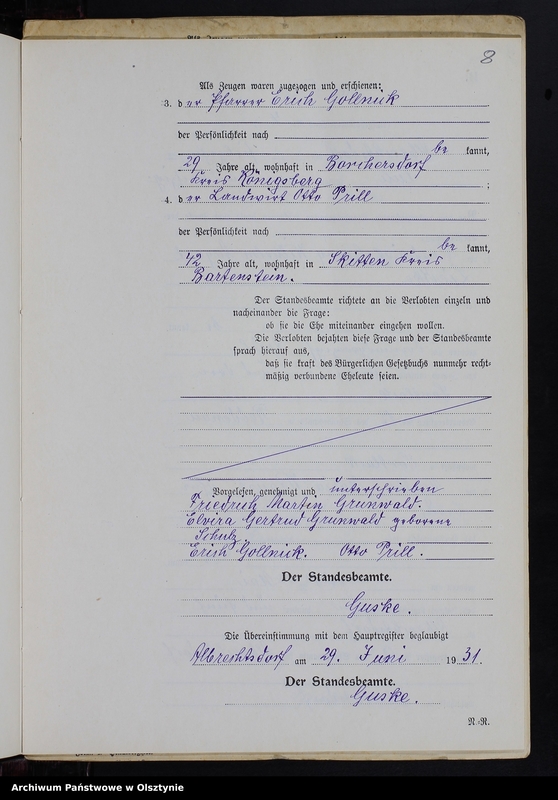 image.from.unit.number "Heiraths-Neben-Register Nr 1 - 15 [ Księga małżeństw - wtóropis ]"