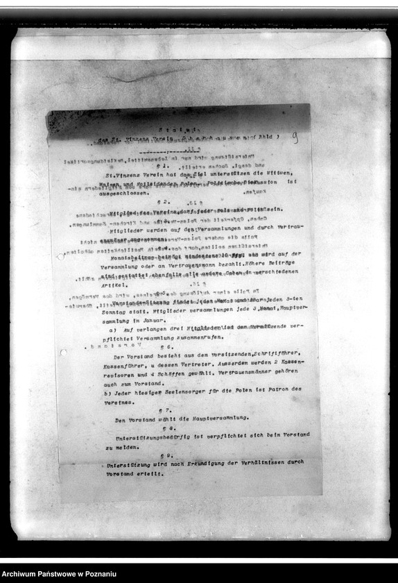 Obraz 13 z jednostki "Korespondencja, wycinki prasowe, wykazy, sprawy finansowe"