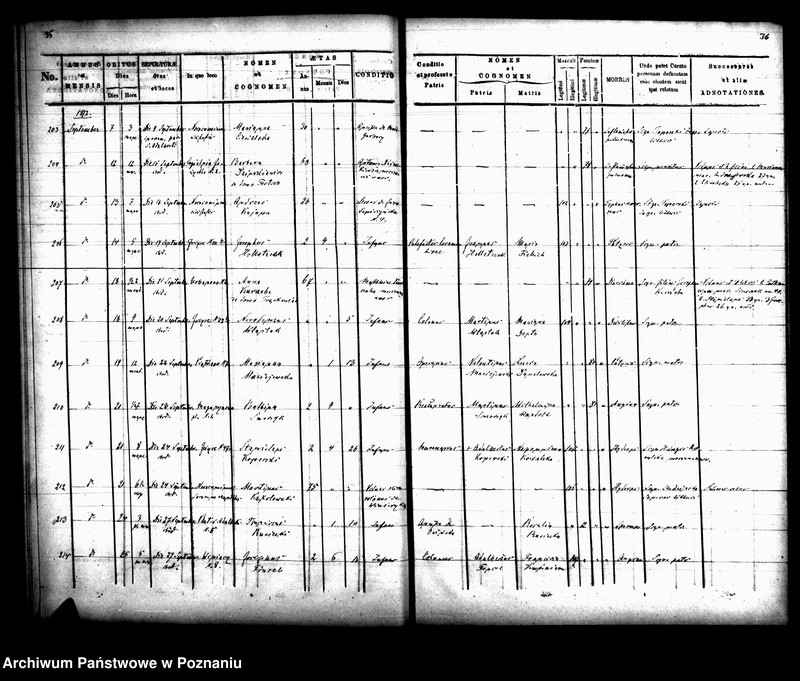 Obraz 20 z jednostki "Księga zgonów"