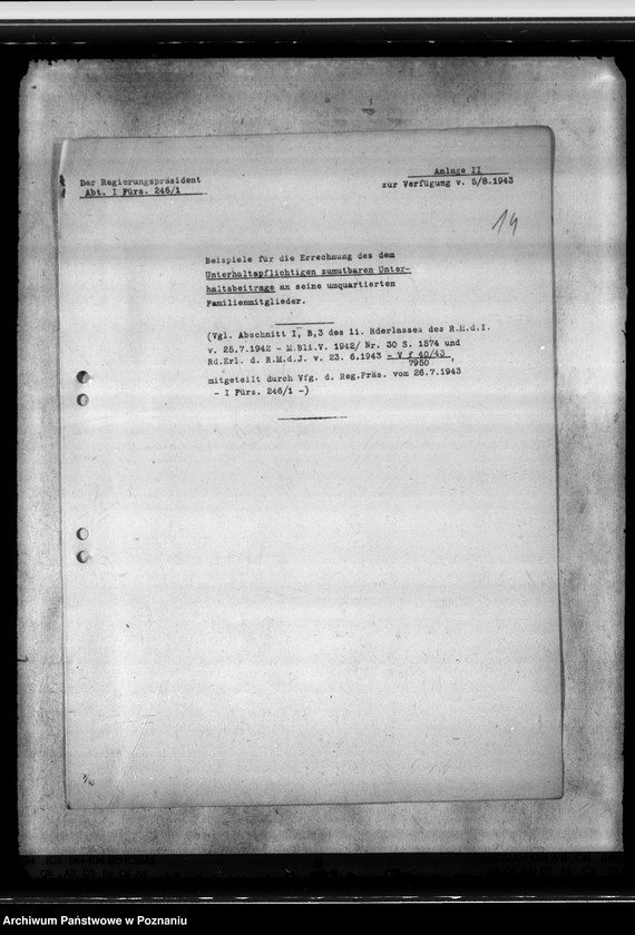 Obraz 18 z jednostki "Räumungs - Familienunterhalt. Allgemeines"