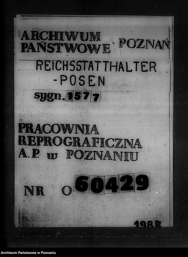 Obraz 1 z jednostki "Landrat in Leslau (Włocławek)"