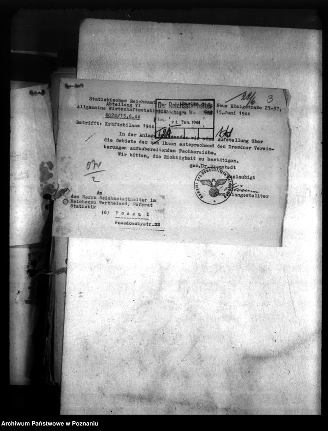 Obraz 7 z jednostki "Kriegsstatistik und Kräftebilanz"