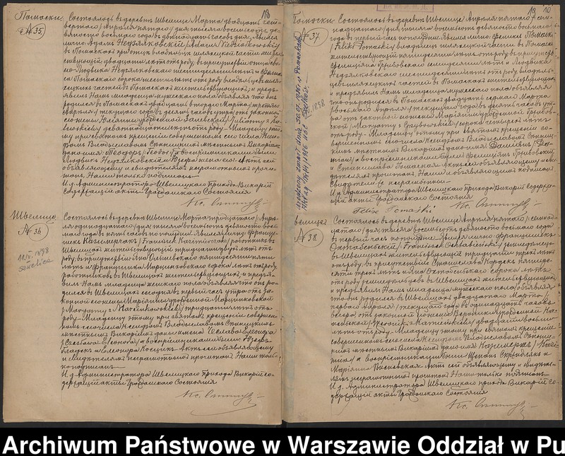 image.from.unit.number "Akta urodzeń, małżeństw i zgonów"