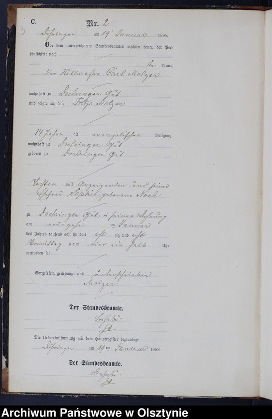 image.from.unit.number "Sterbe-Neben-Register Nr 1 - 42"