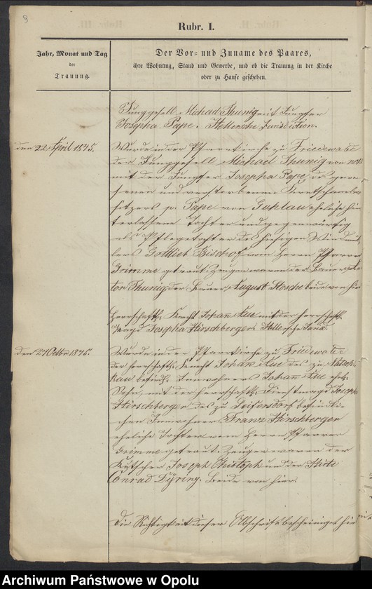 image.from.unit.number "Duplikate der Kirchen-Matrikel von Friedewalde 1845-1858 [wyznanie rzymskokatolickie]"