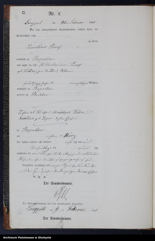 image.from.unit.number "Sterbe-Neben-Register Nr 1 - 25"