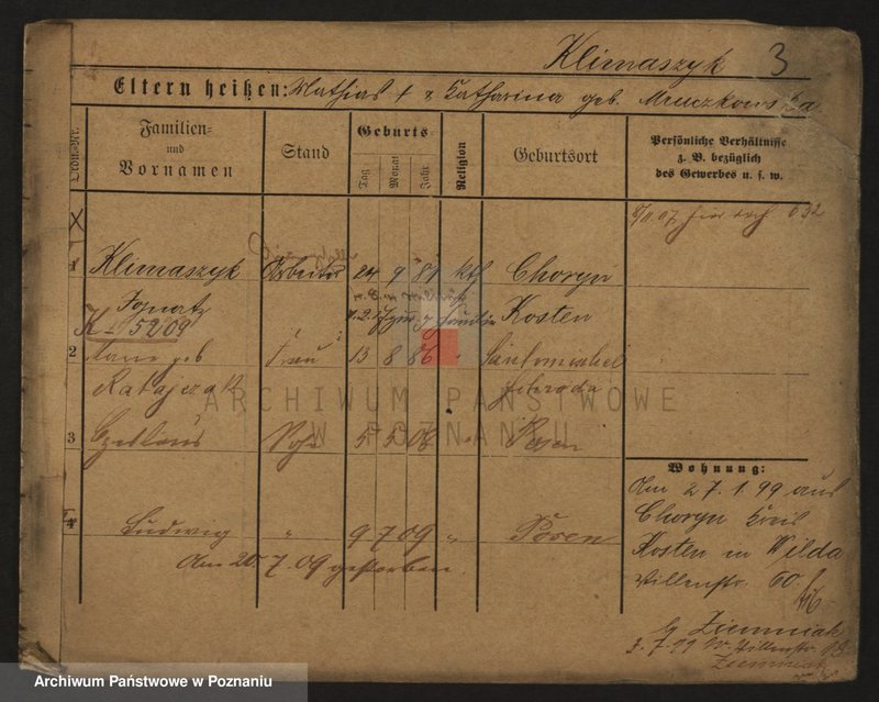 Obraz 3 z jednostki "Klimaszyk - Klinge"