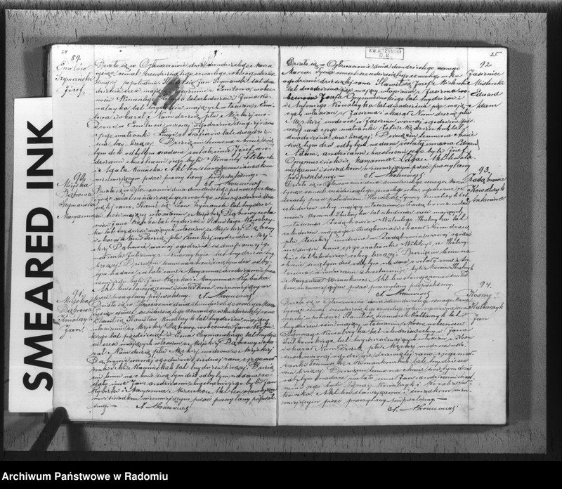 image.from.unit.number "[Duplikat akt urodzeń, małżeństw i zgonów parafii rzym.-kat. Głowaczów 1864 r.]"