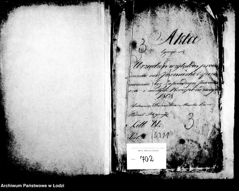 Obraz 5 z jednostki "Akta tyczące się urządzeń względem prowadzenia na jarmarki i sprzedawania bez zaświadczeń inwentarza i zaszłych korespondencji"