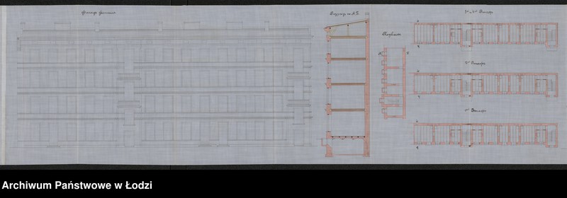 image.from.unit.number "Ob˝ utverždenìi proekta na nadstrojku Maerom˝ Cilihom˝ v˝ g[orode] Lodzi po Petrokovskoj ulicě pod˝ N 107/756 - 2h˝ kamennyh˝ 4h˝ êtažnyh˝ fligelej na suŝestvuûŝem˝ kamennom˝ 3h˝ êtažnom˝ žilom˝ domě"
