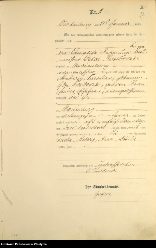 image.from.unit.number "Geburts-Haupt-Register Nr 1 - 205"